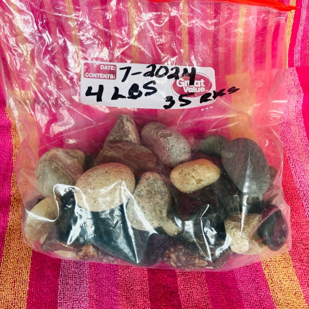 From”Natures Art”U Get 4 Pounds=(35)DecorativeRocks-Perfect 4 Plants&Aquatic Art